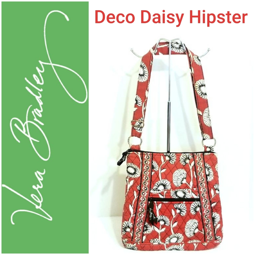 Vera Bradley Deco Daisy Hipster Bag in GUC